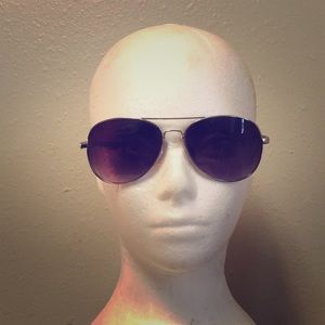 ✅ VINTAGE Metal Frame Sunglasses Shades Glasses FEFOCH 9663401 Retro Purple Tint